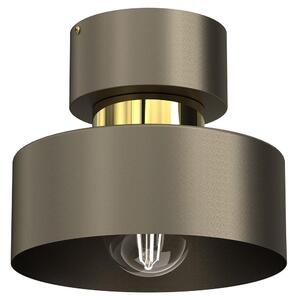 Luminex Plafon MARTI 1xE27/15W/230V mosiądz/złoty LU9923A