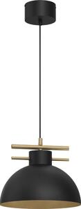 Luminex Żyrandol na lince ESTATE 1xE27/15W/230V czarny LU4285