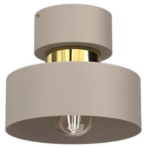 Luminex Plafon MARTI 1xE27/15W/230V beżowy/złoty LU9928