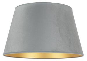 Duolla Duolla - Klosz do lampy stołowej CONE M E27 śr. 28 cm szary DU85387