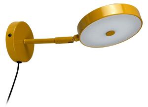 Lampa Ścienna Dyberg Larsen, Starlight, ściemnialny, żółty, salon, metal, design
