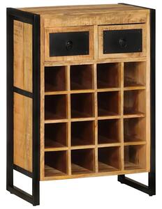 Stojak na wina z drewna mango H6-E87