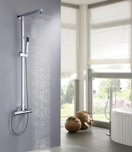Zestaw prysznicowy, kolumna prysznicowa z termostatem 8821C Basic - możliwość wyboru deszczownicy
