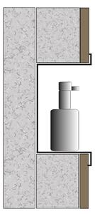 Półka wnękowa do zabudowy BS903010 – 90 × 30 × 10 cm – różne kolory