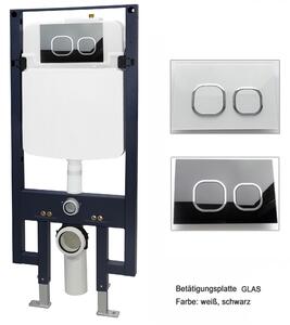 Kompletny pakiet WC 22: Toaleta wisząca NT2039 - deska Soft-Close - stelaż podtynkowy G3008 ze spłuczką