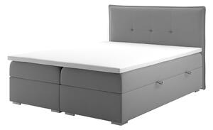 Łóżko kontynentalne z pojemnikami Ethan 140x200
