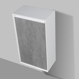 Szafka boczna Fiona - 50 x 28,8 x 88 cm - LEWA - wygląd betonu