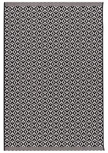 Dywan Modern Geometric black/wool 160x230cm