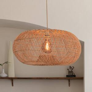 Good & Mojo Lampa wisząca Arizona, możliwość ściemniania, jasne drewno, salon / jadalnia, drewno, design