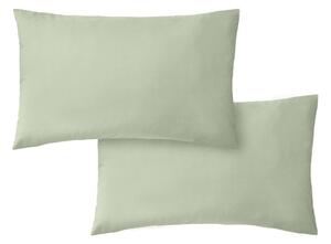 Poszewki na poduszki z perkalu bawełnianego zestaw 2 szt. 50x75 cm Cotton Percale – Bianca