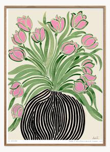 Oprawiony druk cyfrowy Tulips 1
