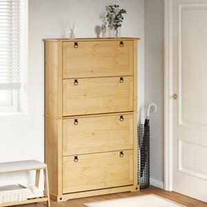 Szafka na buty Corona, 99x32x163,5 cm, lite drewno sosnowe