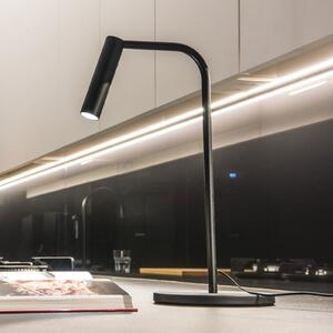 Lampa Stołowa SLV, Karpo, ściemnialny, czarny, gabinet | pracownia, metal, nowoczesny