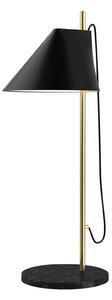 Lampa Stołowa Louis Poulsen, Yuh Brass, ściemnialny, czarny, sypialnia, metal, design