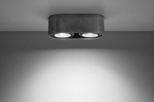 Basic lampa sufitowa 2-punktowa beton SL.0882