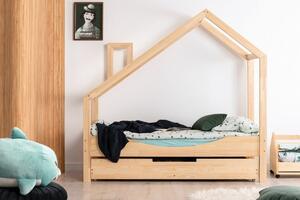 Drewniane łóżko domek LILI