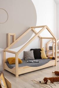 Drewniane łóżko domek LILI