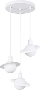 Sollux Sollux SL.1357 - Żyrandol na lince HYPERION 3xG9/8W/230V biały SLX1162