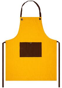 Fartuch kuchenny Heda żółty, 70 x 85 cm