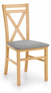 EMWOmeble DARIUSZ krzesło dąb miodowy / tap: Inari 91