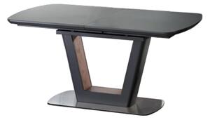 EMWOmeble Stół rozkładany 160-200 BILOTTI / antracytowy mat / orzech