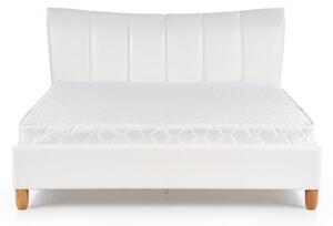 EMWOmeble SANDY łóżko tapicerowane biały