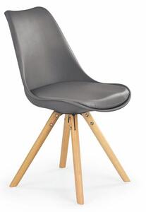 EMWOmeble Krzesło skandynawskie K201 / popiel