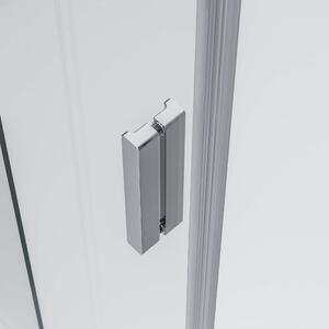 Wnęka prysznicowa z drzwiami przesuwnymi NT806 FLEX - szkło Nano clear - grubość szkła do wyboru