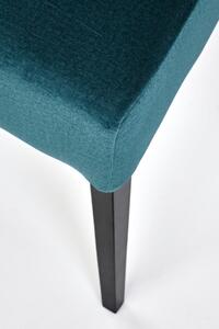 EMWOmeble CLARION 2 krzesło czarny / tap: MONOLITH 37 (c. zielony)