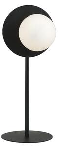 OSLO LN1 BLACK/OPAL 1187/LN1 lampka nocna szklany klosz