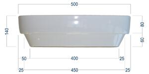 Zestaw mebli łazienkowych Inalco 1900 Open Storage z umywalką - możliwość wyboru koloru