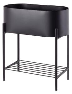Kwietnik Valery Duo 40x19x45cm black