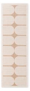 Chodnik odpowiedni na zewnątrz w beżowo-śmietankowym kolorze 80x250 cm Duet Bowen – NORTHRUGS