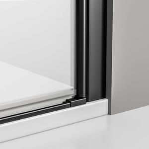 Drzwi prysznicowe podwójne skrzydłowe NT218 - bezpieczne szkło Nano - różne kolory i szerokości