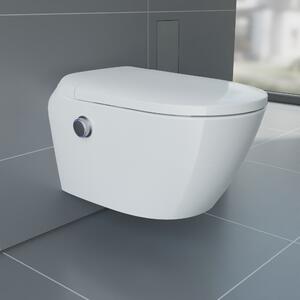 Toaleta myjąca bezkołnierzowa BERNSTEIN T640 PRO White Microbubble - podgrzewana deska sedesowa i funkcja odkamieniania