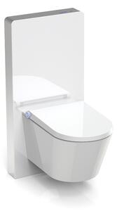 Kompletny pakiet WC 36: Toaleta myjąca bezkołnierzowa Basic 1102 - moduł sanitarny 805S z czujnikiem ruchu