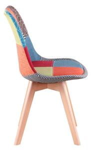 EMWOmeble Krzesło Patchwork z poduszką - ART132C
