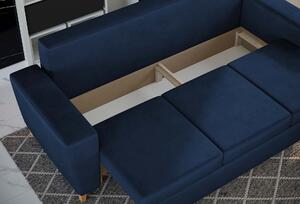 EMWOmeble Sofa z funkcją spania na nóżkach - ELIO