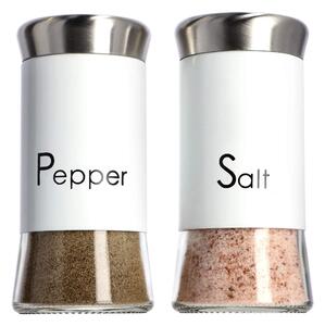 Przyprawniki do soli i pieprzu Force białe 150 ml 2 szt