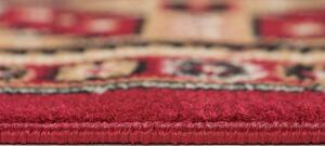 Czerwony prostokątny dywan w stylu rustykalnym - Lano 5X