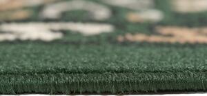 Prostokątny zielony dywan w rustykalnym stylu - Lano 4X