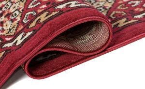 Klasyczny wzorzysty dywan w odcieniach czerwieni - Lano 4X