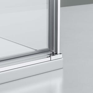 Prysznic narożny z drzwiami uchylnymi EX409 - Zawias prawy - Szkło Nano Genuine - Możliwość wyboru rozmiaru