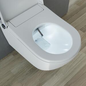 Toaleta myjąca bezkołnierzowa BERNSTEIN PREMIUM 1102 White - podgrzewana deska sedesowa i funkcja odkamieniania