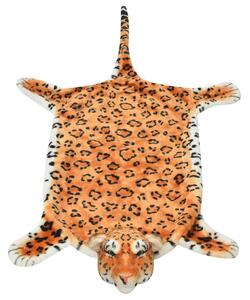 Pluszowy dywanik - lampart, 139 cm, brązowy