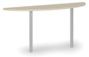 Dostawka do stołu biurowego PRIMO 1600 mm, biały
