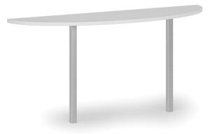 Dostawka do stołu biurowego PRIMO 1600 mm, biały