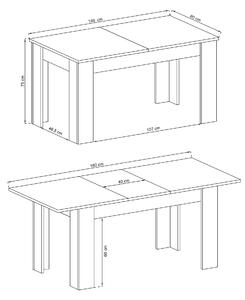EMWOmeble Stół SKY L140 - Kolor do wyboru