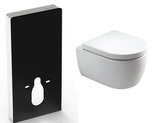 Kompletny pakiet WC 35: Toaleta NT2039 - deska Soft-Close - moduł sanitarny 805S