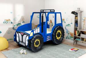 Łóżeczko Traktor niebieski
